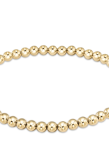 E Newton EN Extends Classic Gold 4mm Bead Bracelet
