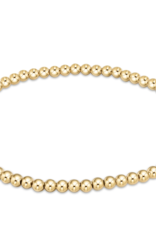 E Newton E Newton Extends Classic Gold 3mm Bead Bracelet