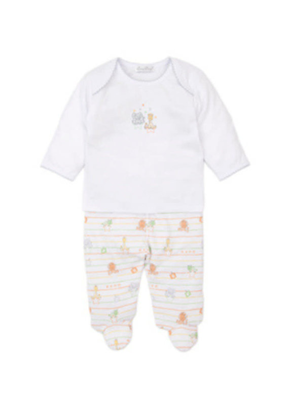 Kissy Kissy Kissy Kissy Jungle Jester Footed Pant Set