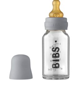 Baby Glass Bottle Complete Set 110ml Cloud