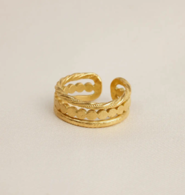 Tyra Ring (Gold Waterproof)