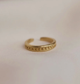 Zena Ring (Gold Waterproof)