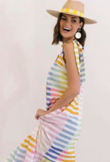 Sunshine Tienda Colorful Stripe Positano Dress