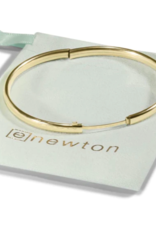 E Newton ENewton Cherish Gold Bangle Bracelet Small