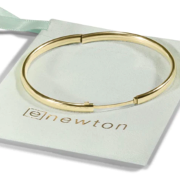 E Newton ENewton Cherish Gold Bangle Bracelet Small