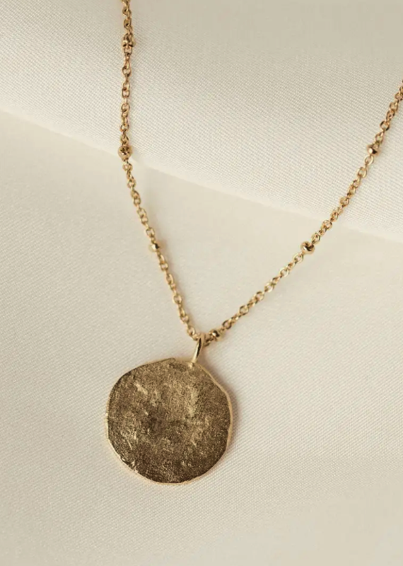 Luna Necklace (Gold Waterproof)