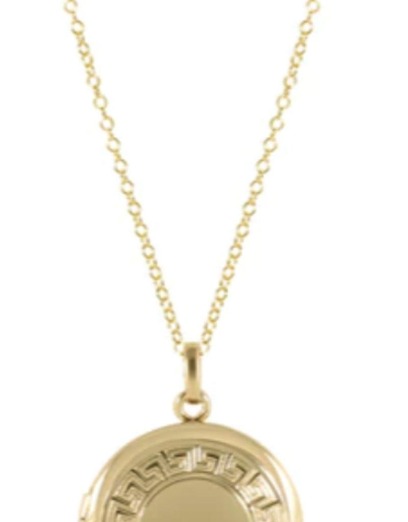 E Newton E Newton 16" Necklace Gold - Cherish Small Gold Locket