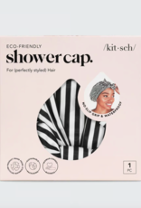 Kit Sch Kitsch Luxe Shower Cap Stripes