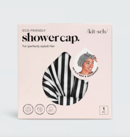 Kit Sch Kitsch Luxe Shower Cap Stripes