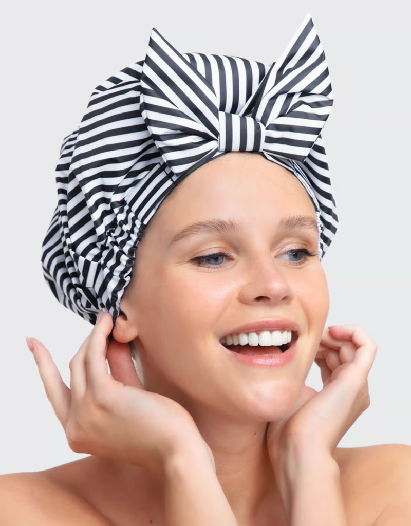 Kit Sch Kitsch Luxe Shower Cap Stripes