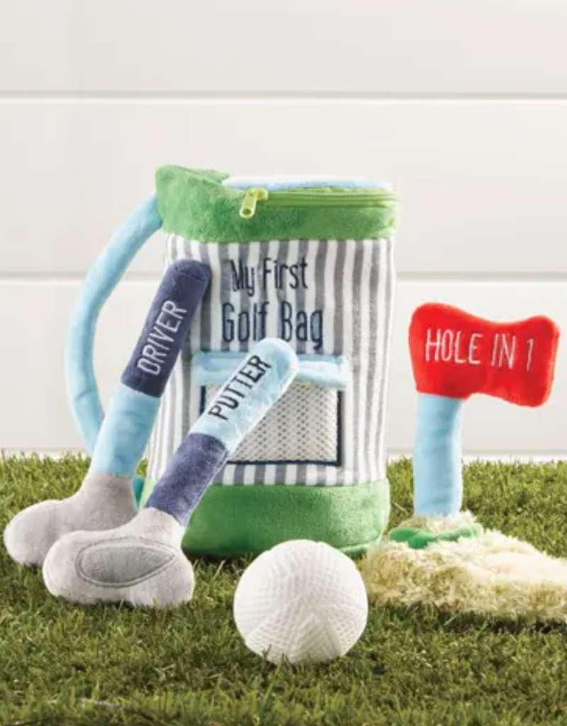 Mudpie My Golf Bag Plush Set