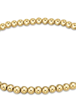 E Newton E Newton Extends Classic Gold 3mm Bead Bracelet