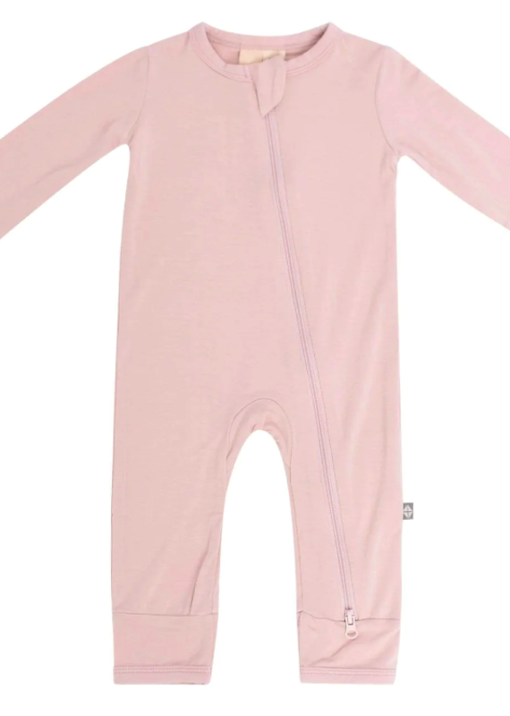 Kyte Baby Kyte Zippered Romper in Blush