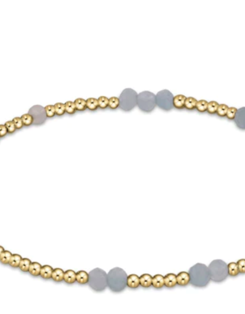 E Newton E Newton Hope Unwritten Gemstone Bracelet - Aquamarine