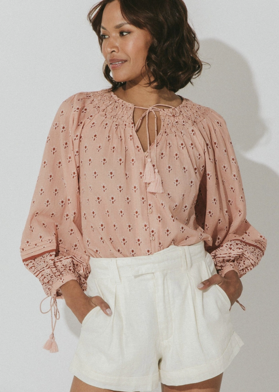 Cleobella Cleobella Rue Blouse in Petal