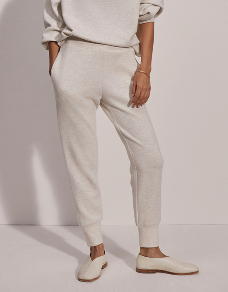 Varley Varley The Slim Cuff Pant 27.5 Ivory Marl