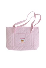 Little English LE Quilted Tote-Girl Lab