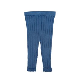 TunTun Knitted Leggins in Blue