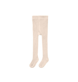 Quincy Mae Solid Ribbed Tights Shell