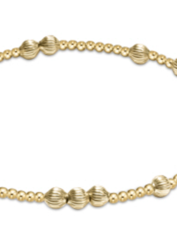 E Newton E Newton Hope Unwritten Dignity 4mm Bead Bracelet - Gold