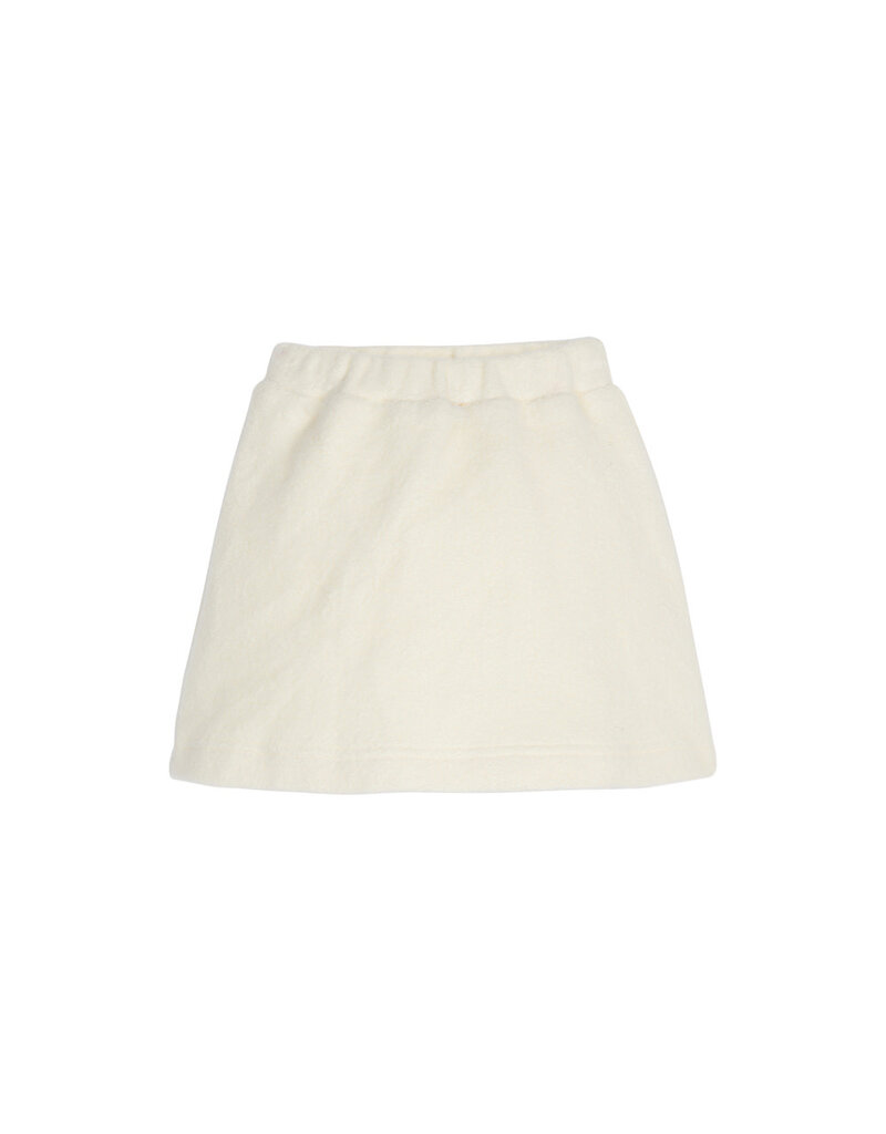 Bisby Bisby Mini Skirt- Cream Sherpa