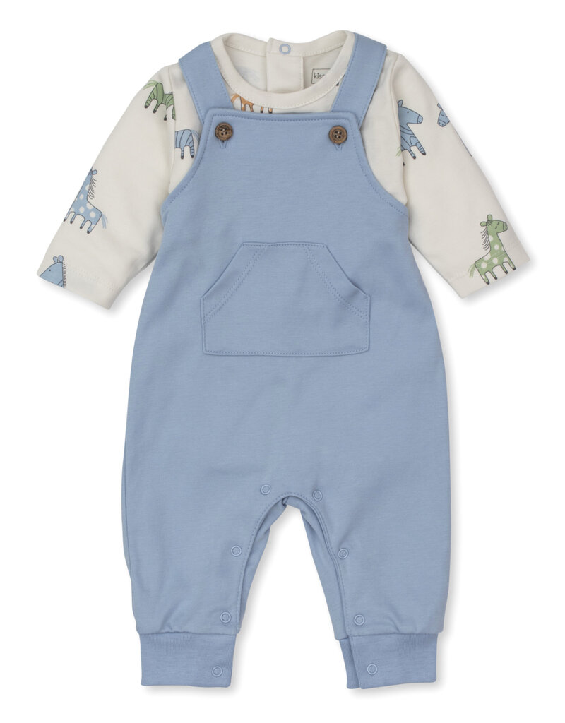 Kissy Kissy Zebra and Friends Overall Set