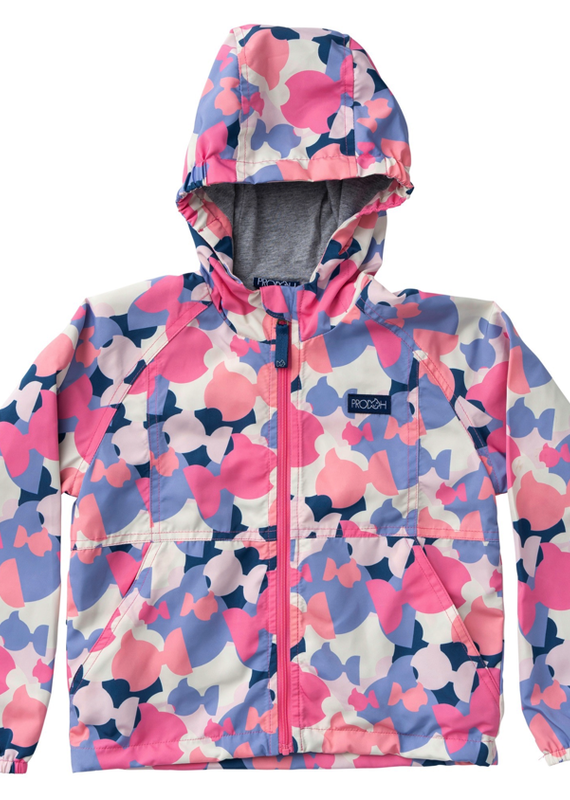 Prodoh Prodoh Lined Windbreaker Jacket in Girl's Jacaranda Camo