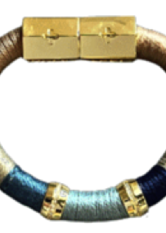 H&L Colorblock Bracelet - Night Cafe'