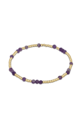 E Newton EN Hope Unwritten Gemstone Bracelet- Amethyst