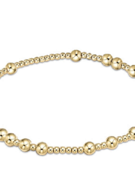 E Newton EN Hope Unwritten Bracelet- Gold