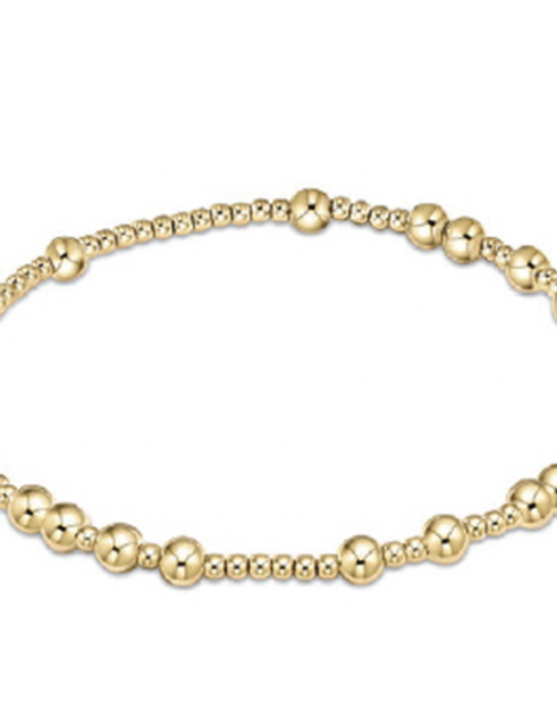 E Newton EN Hope Unwritten Bracelet- Gold