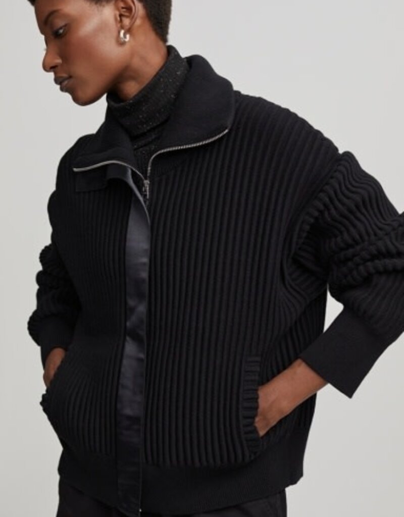 Varley VARLEY doncaster ottoman knit jacket