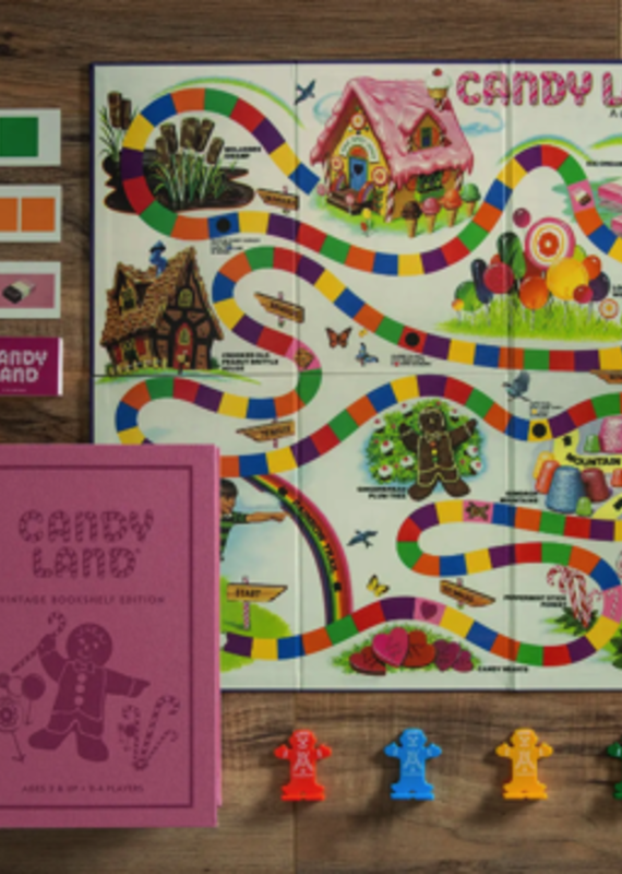 Candy Land Vintage Bookshelf Edition