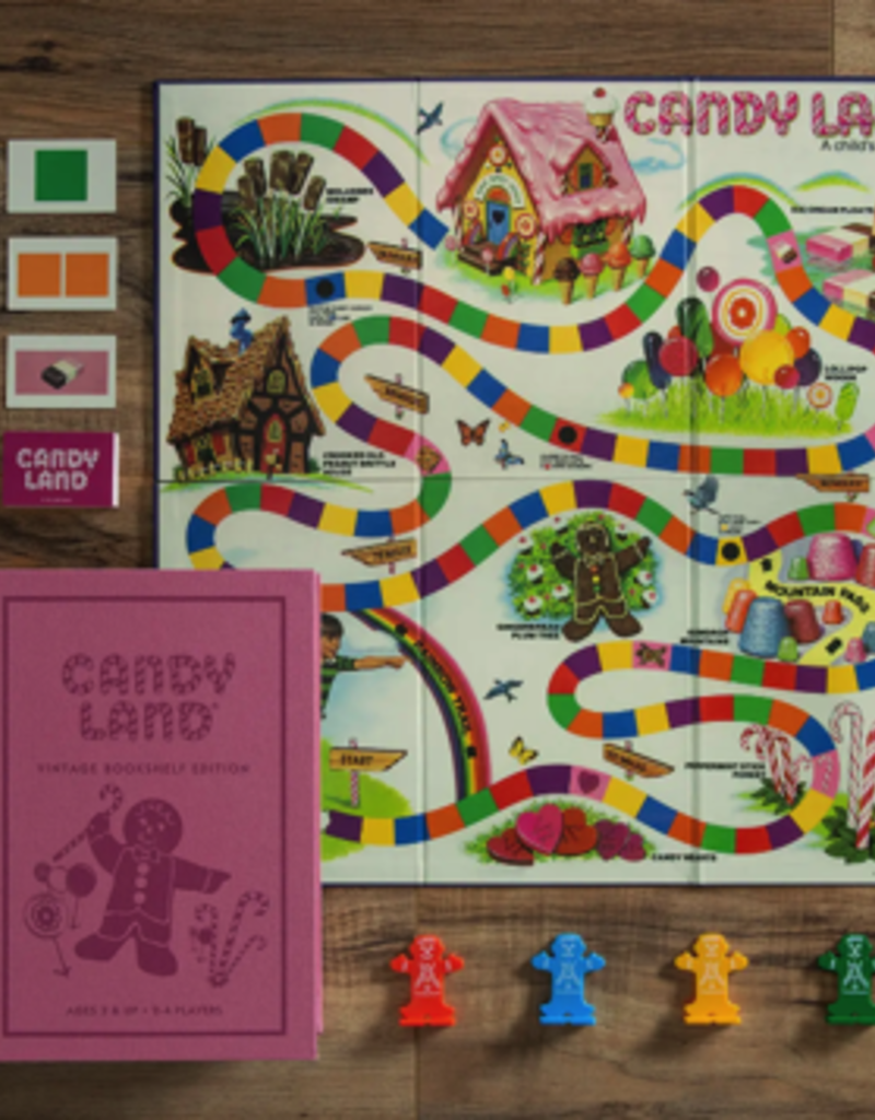 WS Game Company Candy Land Vintage Bookshelf Edition