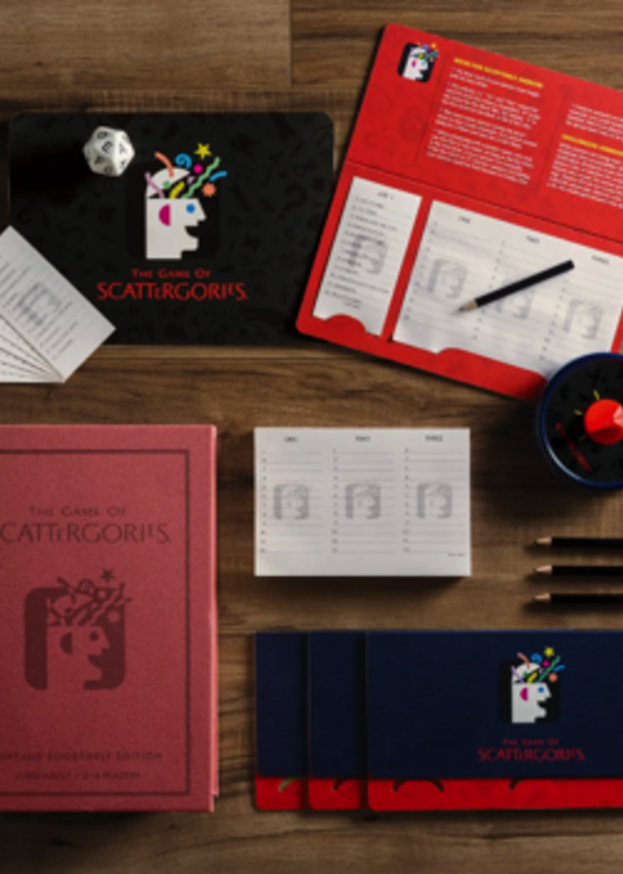 Scattergories Vintage Bookshelf Edition