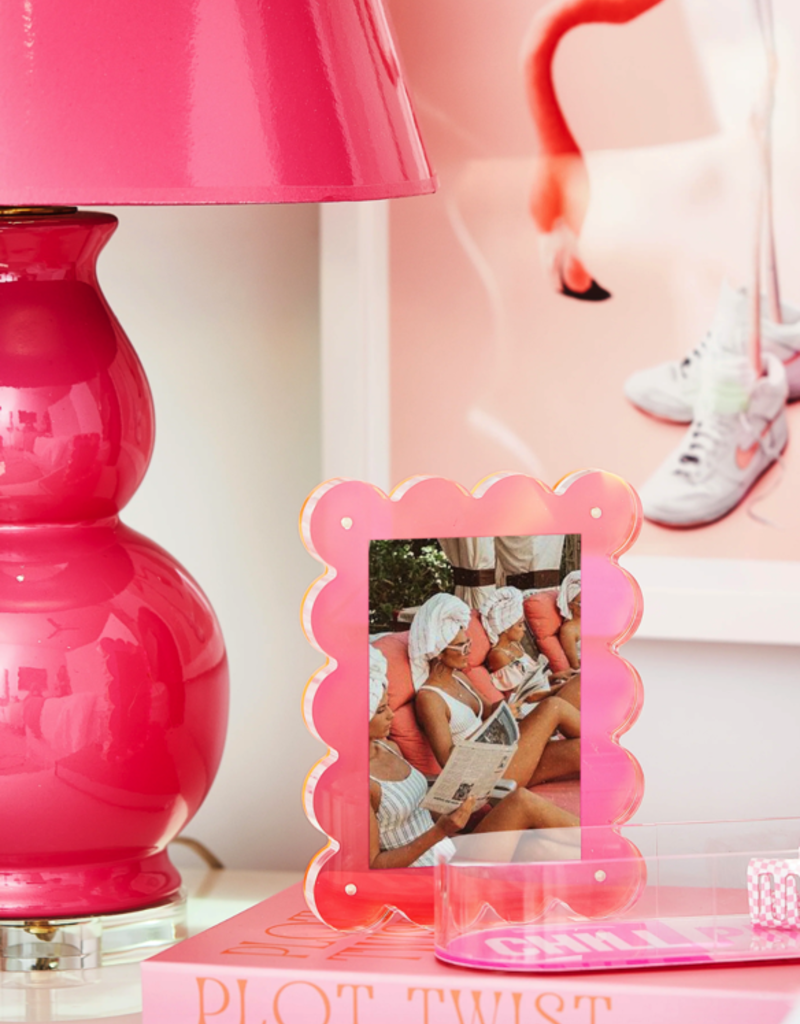 Tart by Taylor Neon Pink Acrylic Picture Frame