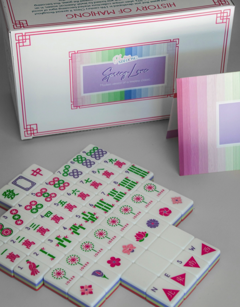 Spring Mahjong Tiles