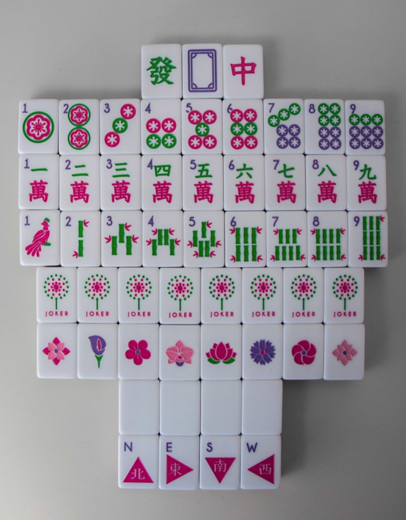 Spring Mahjong Tiles