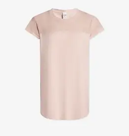 Varley Varley Wakefield Seamless Tee- Rose Smoke