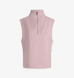 Varley Magnolia Half Zip Tank- Ice Mauve