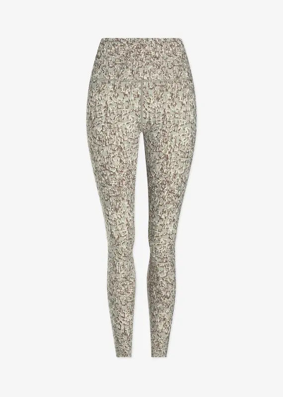 Varley Varley Form High Pocket Legging 25- Seagrass Sketched Leopard