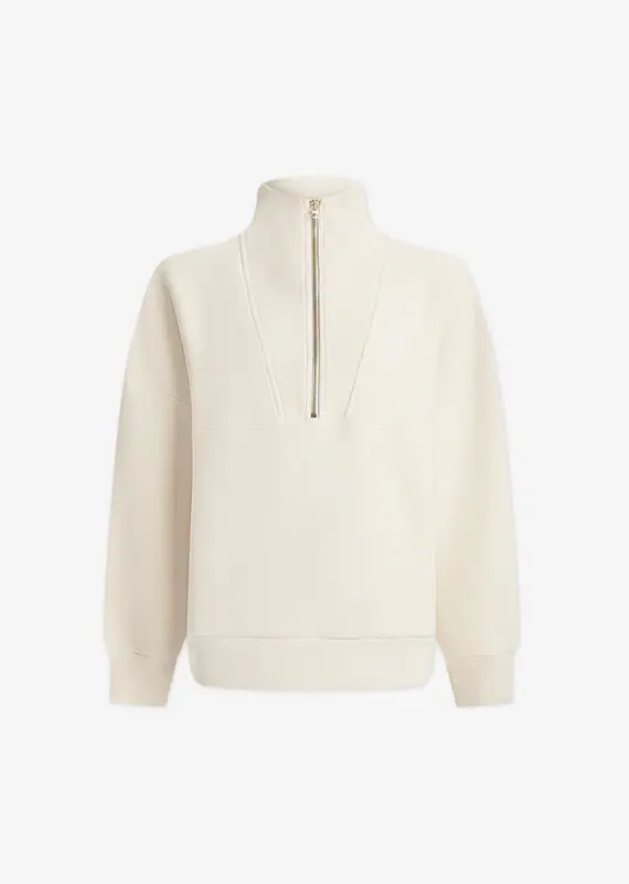 Varley Colebrook Half Zip Sweat- Whitecap Grey