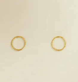 AS Zyna Earrings- Gold Waterproof