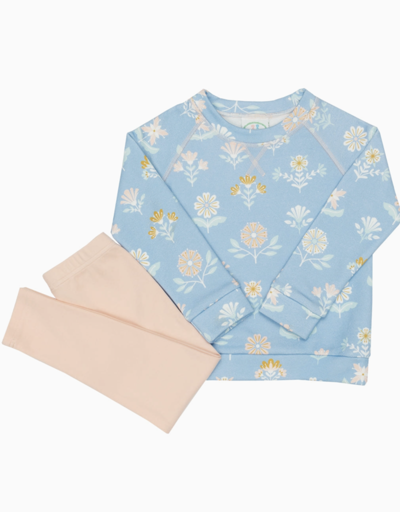 Grace and James Emmy Floral Sweater & Legging Set