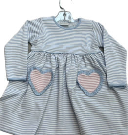 Popover Dress With Heart Pockets