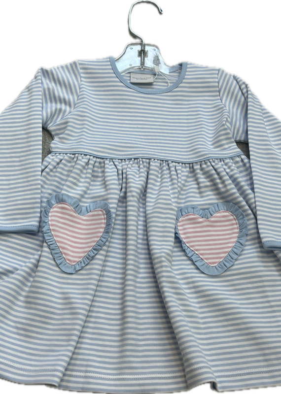 Popover Dress With Heart Pockets