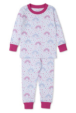 Kissy Kissy KK Pajama Set Snug- Rainbow Joy