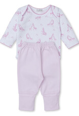 Kissy Kissy KK Giraffe Glee Pant Set Mix- Pink