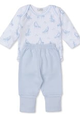 Kissy Kissy KK Giraffe Glee Pant Set Mix- Blue