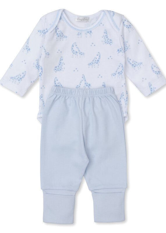 Kissy Kissy KK Giraffe Glee Pant Set Mix- Blue